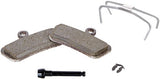 SRAM Disc Brake Pads - Organic / Quiet - Steel Backed - Medium - Pad Shape 58