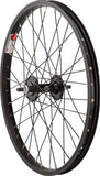 STA-TRU Replacement Front Wheel - 20" - 3/8" x 100mm B/O - Rim Brake Black