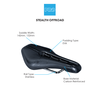 SHIMANO PRO Stealth Saddle - Off-Road Sport