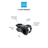 SHIMANO PRO LT Stem