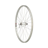 Quality Wheels VALUE SINGLE WALL SERIES 26 Front Wheel QR-100mm Silver