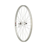 Quality Wheels VALUE SINGLE WALL SERIES 26 Front Wheel QR-100mm Silver