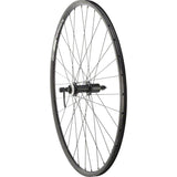 Quality Wheels VALUE DOUBLE WALL SERIES 700C Rear Wheel QR-135 CENTERLOCK Black