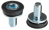 PROBLEM SOLVERS 8mm Hex Crank Arm Fixing Bolt/Cap - Pair