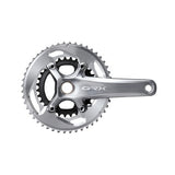 SHIMANO GRX 810 Limited Edition 2 x 11-Speed Kit - Polished Silver - 172.5mm