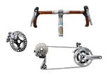 SHIMANO GRX 810 Limited Edition 2 x 11-Speed Kit - Polished Silver - 172.5mm