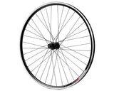 GIANT Sta-Tru Rear Wheel - 700 x 20 - QR Cassette Hub - DW Black Alloy - 32H